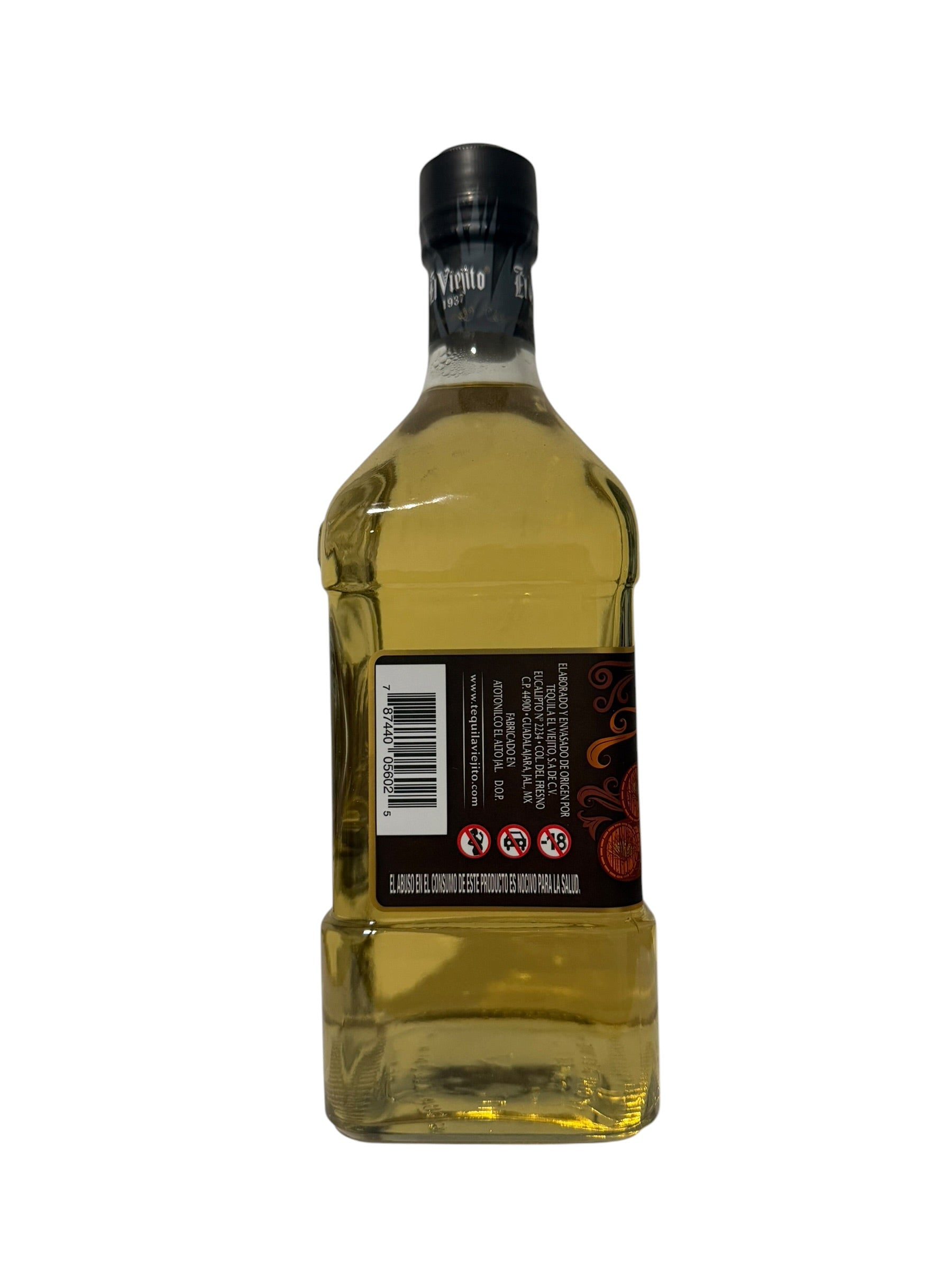 Tequila El Viejito Añejo a 38° de 750ml