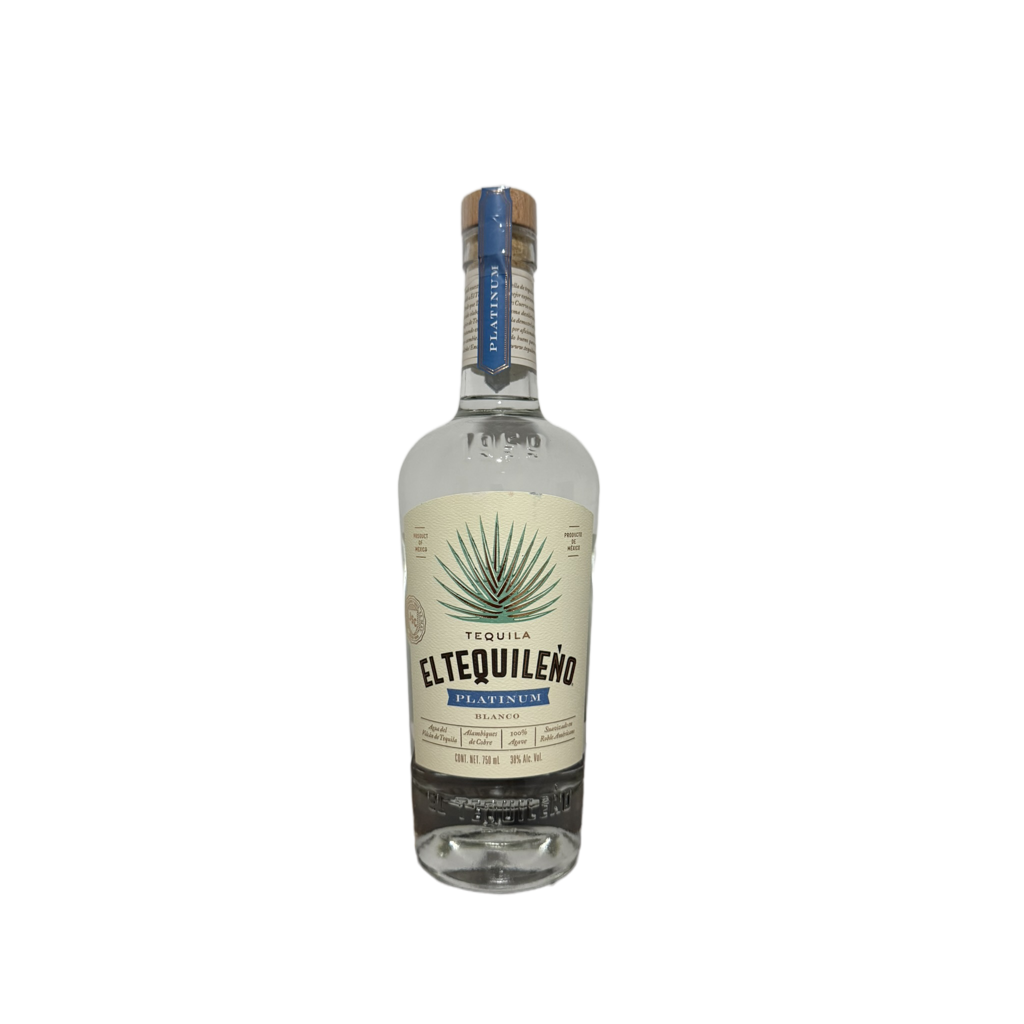 Tequila Tequileño Platinum Blanco a 38% de 750ml
