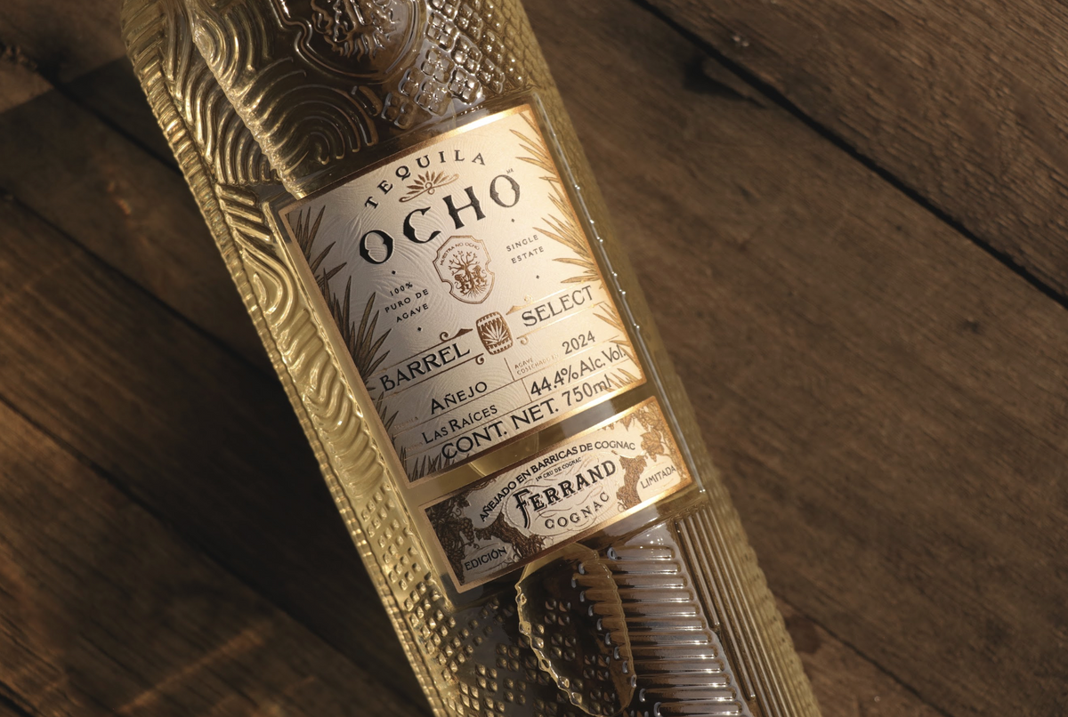 Tequila Ocho Añejo Ferrand Barrel Select 750 Ml