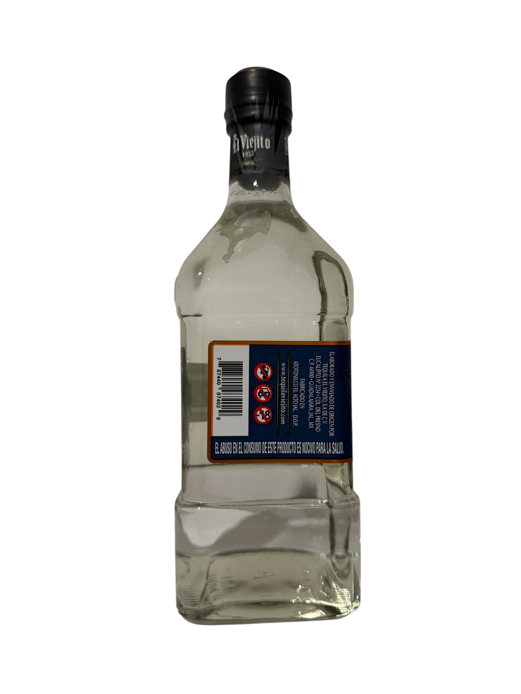 Tequila El Viejito Plata a 55º de 750ml