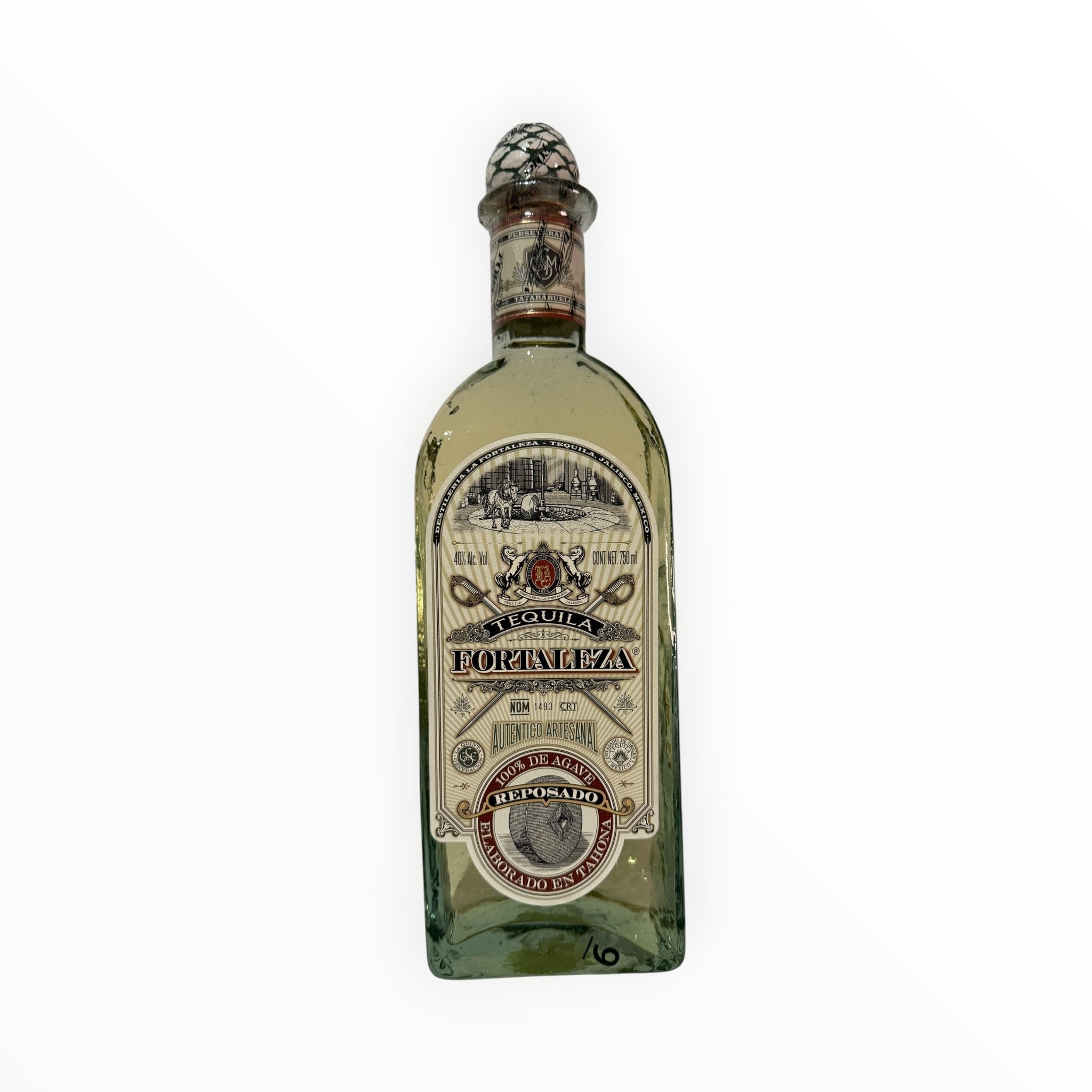 Tequila Fortaleza Reposado de 750ml
