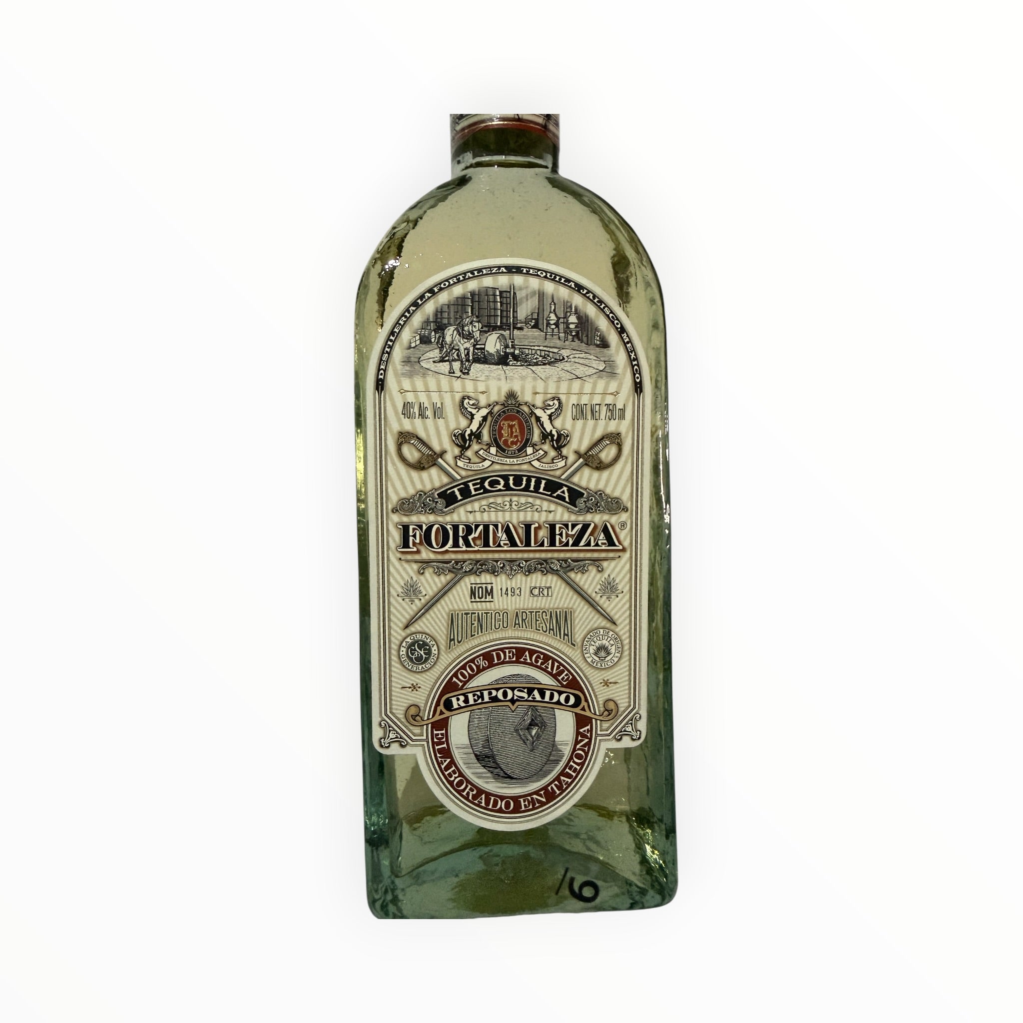 Tequila Fortaleza Reposado de 750ml