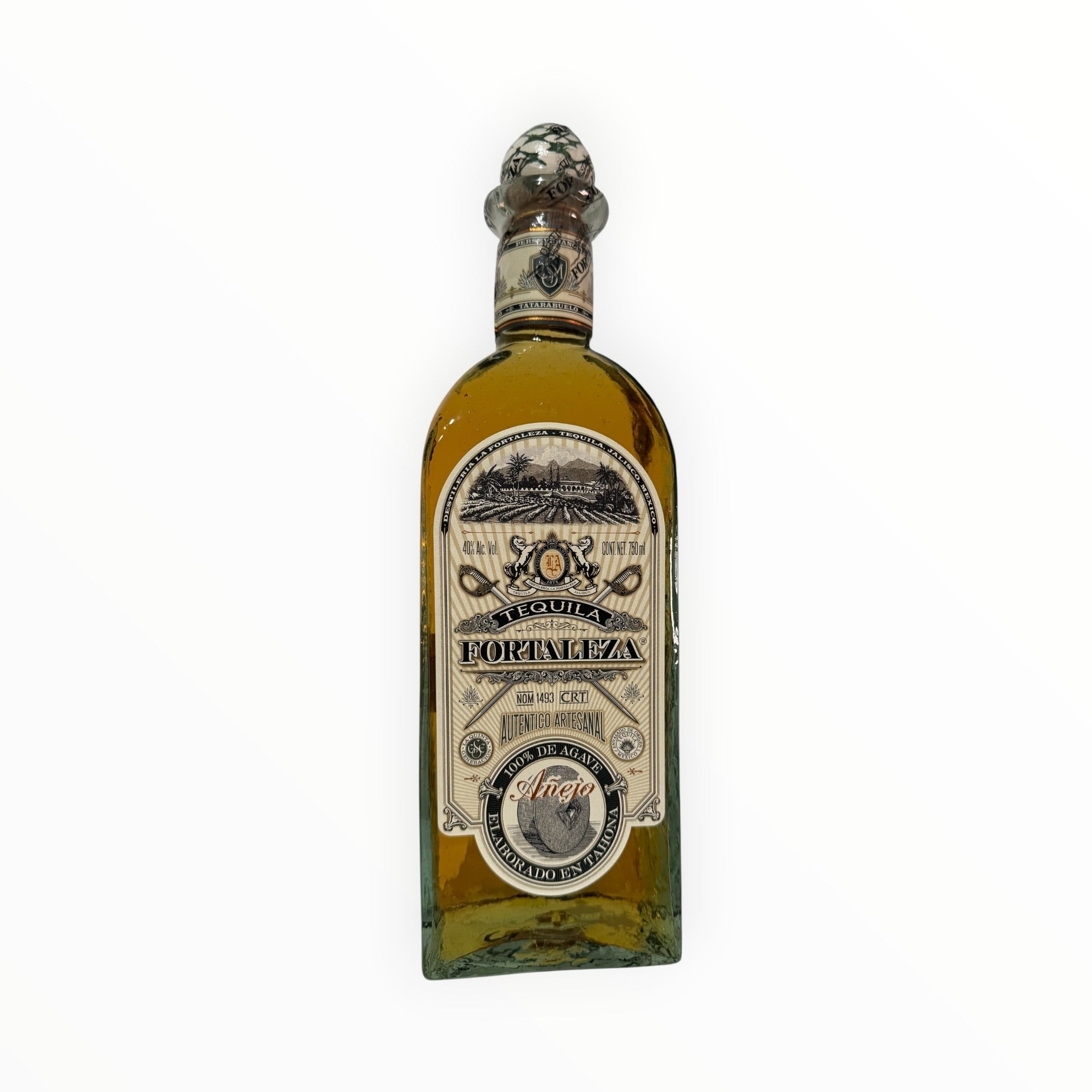 Tequila Fortaleza Añejo de 750ml