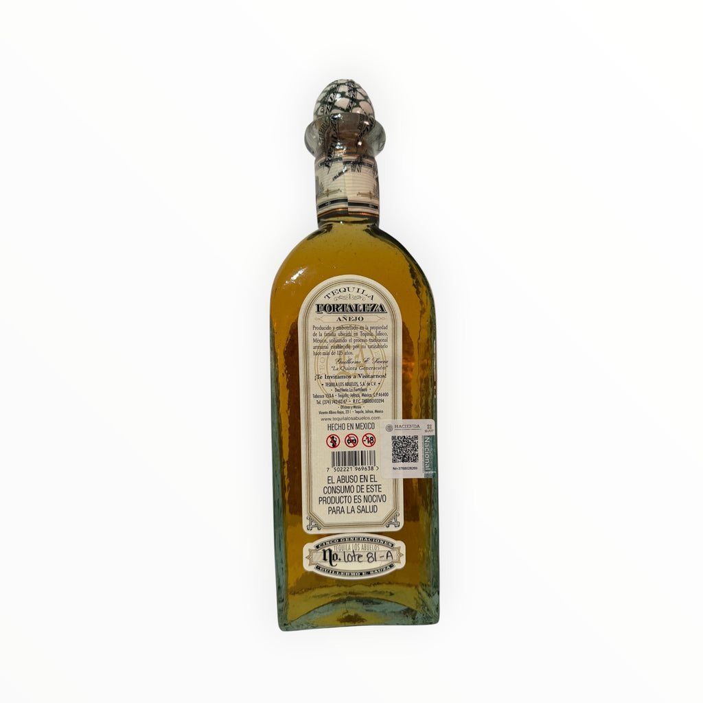 Tequila Fortaleza Añejo de 750ml