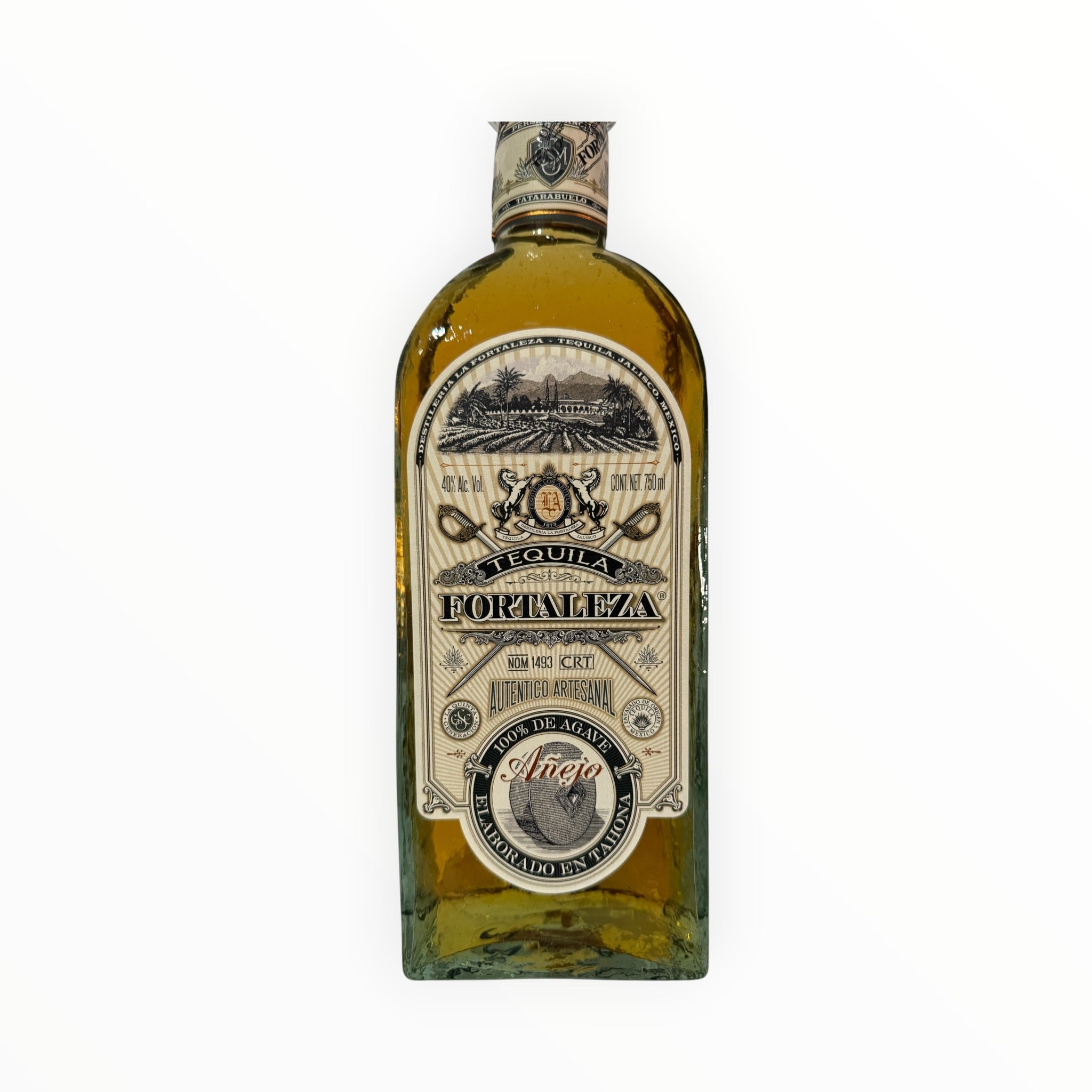 Tequila Fortaleza Añejo de 750ml