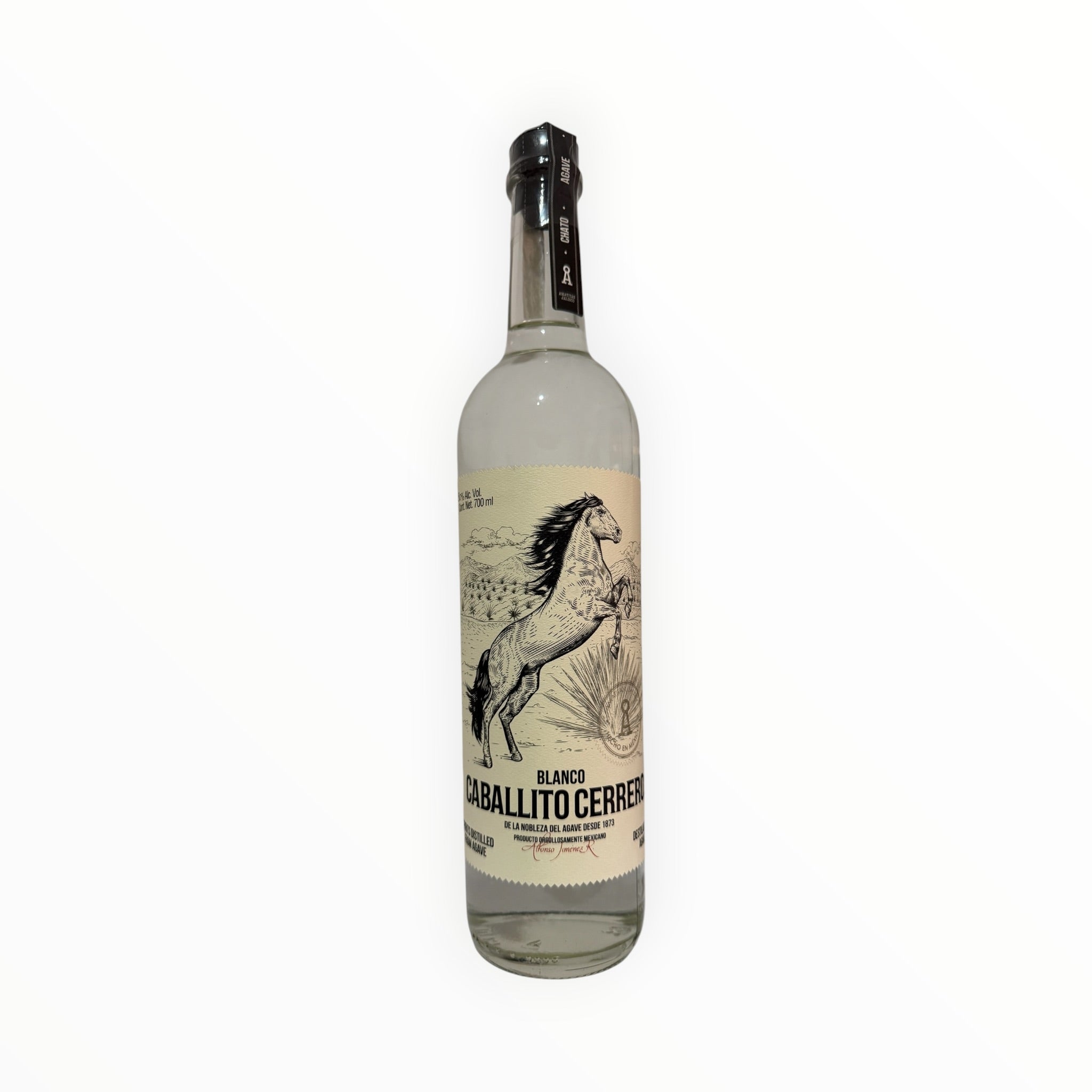 Destilado de Agave Caballito Cerrero Blanco a 50% de 700ml