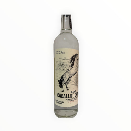 Destilado de Agave Caballito Cerrero Blanco a 50% de 700ml