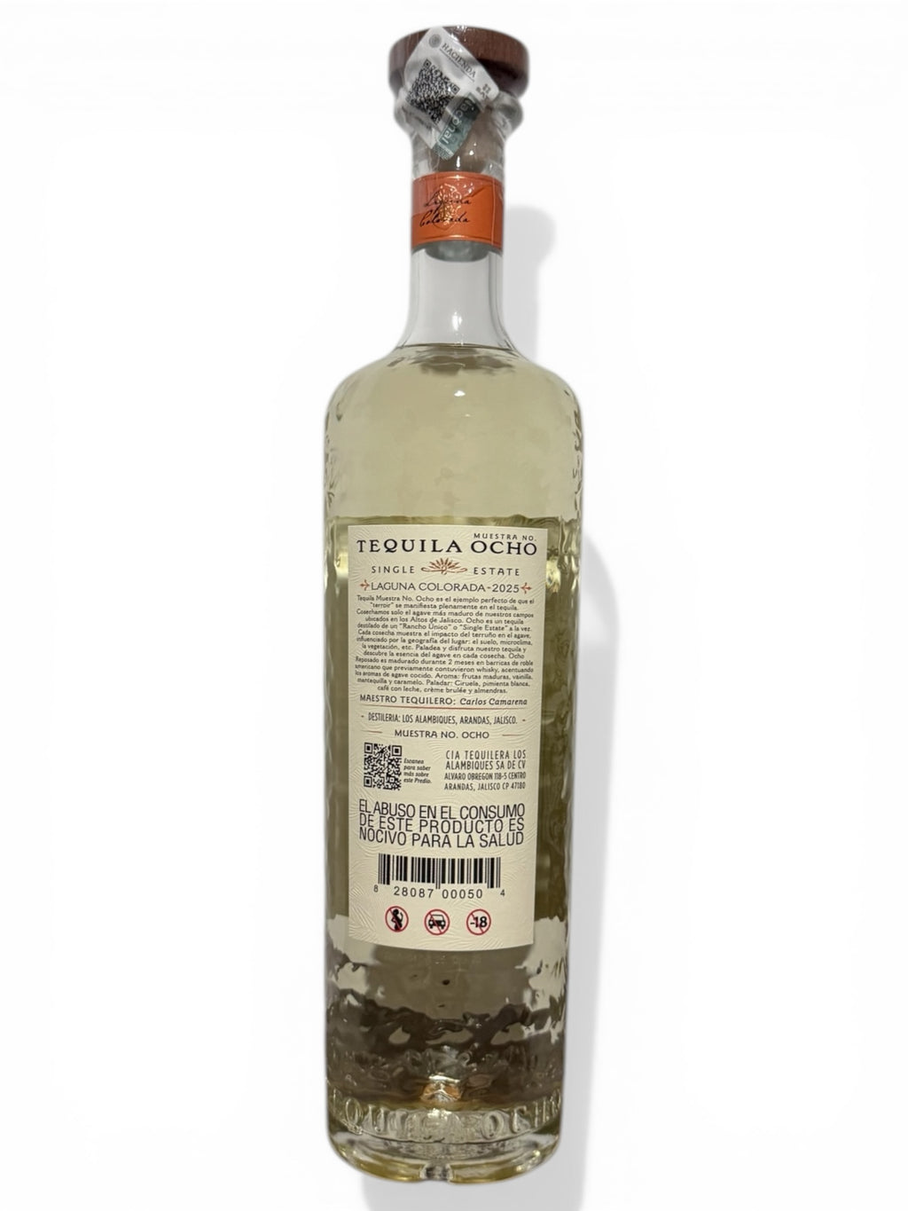Tequila Ocho Reposado 40% 750ml