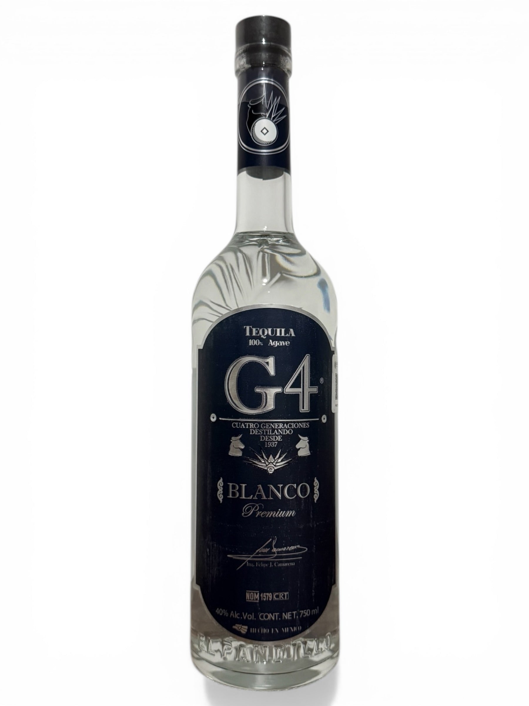 Tequila G4 Blanco a 40% de 750ml
