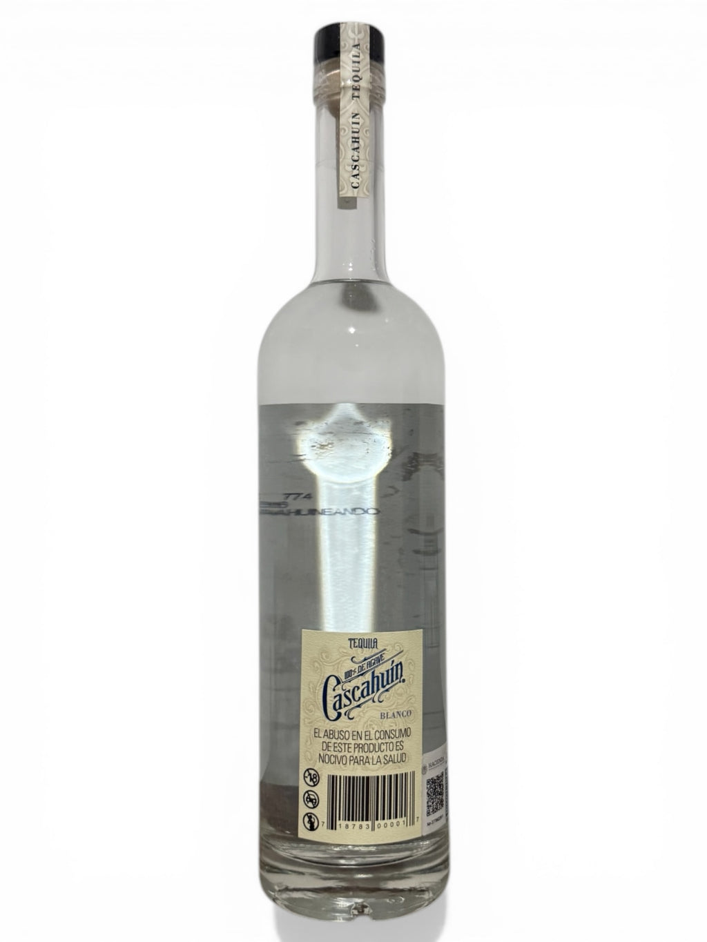 Tequila Cascahuin  Tahona Blanco 750ml