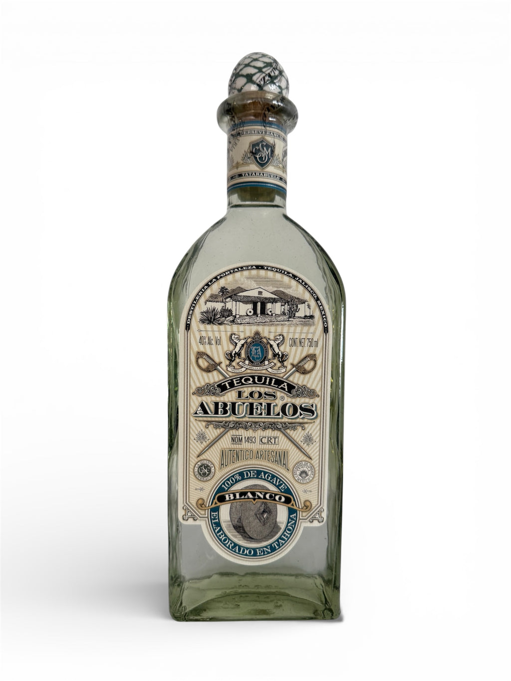Tequila Fortaleza Los Abuelos Blanco a 40