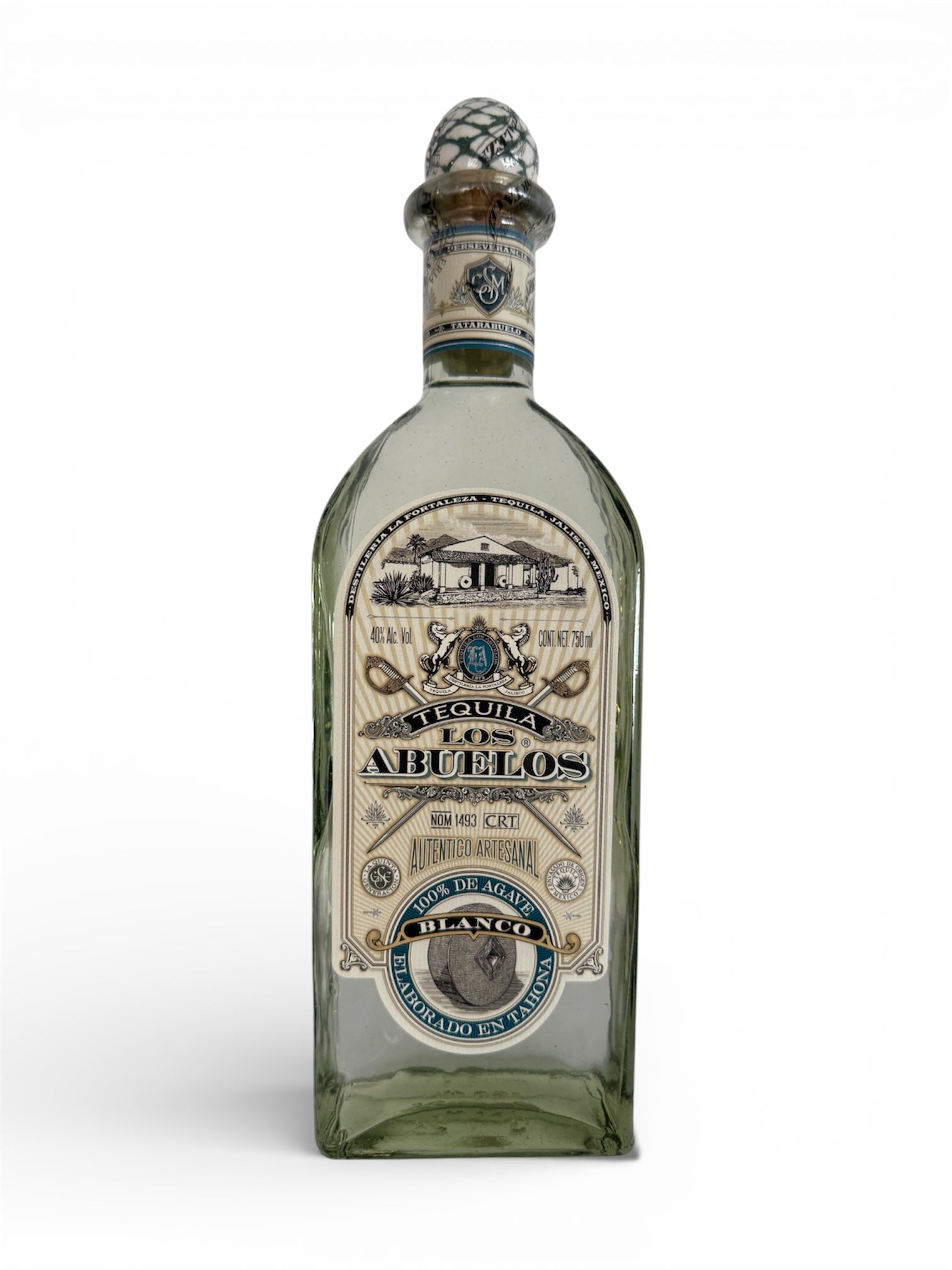 Tequila Fortaleza Los Abuelos Blanco a 40