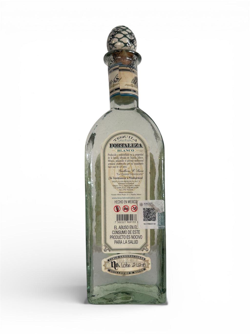 Tequila Fortaleza Blanco