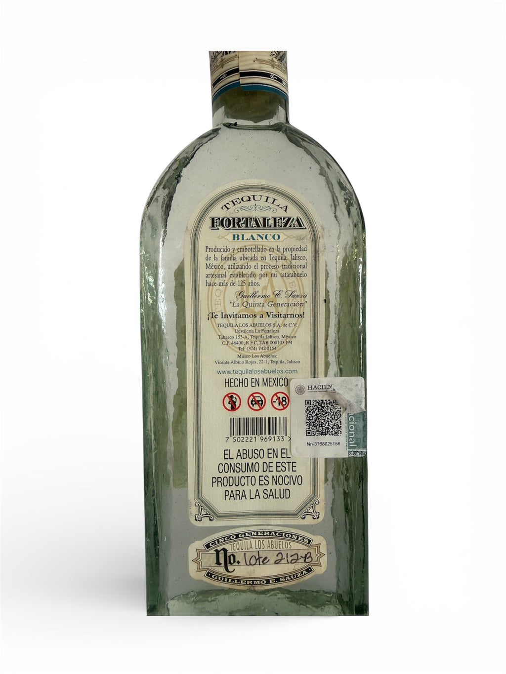 Tequila Fortaleza Blanco