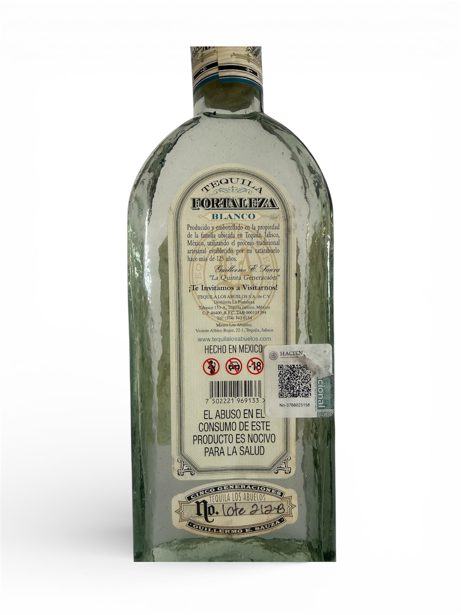 Tequila Fortaleza Blanco