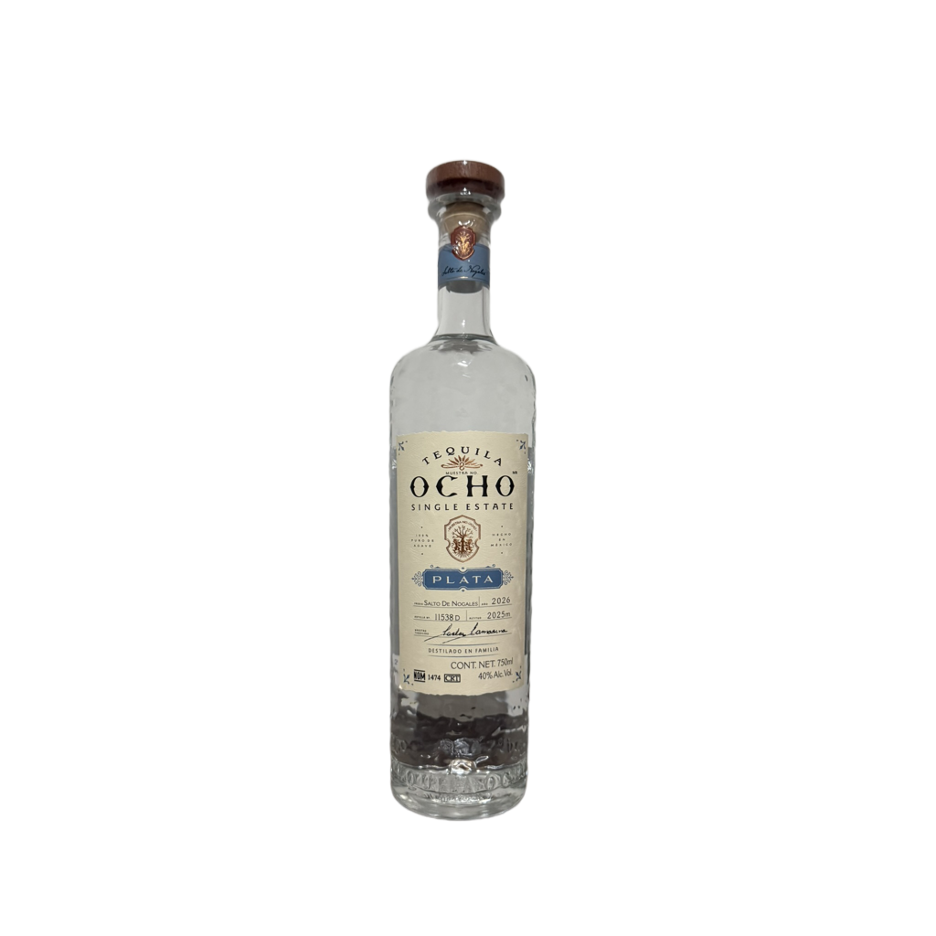 Tequila Ocho Plata a 40% 750ml