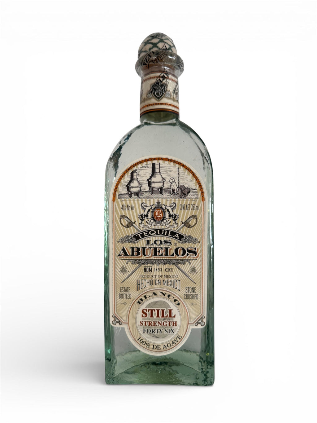 Tequila Fortaleza Los Abuelos Still Strength a 46% de 750ml