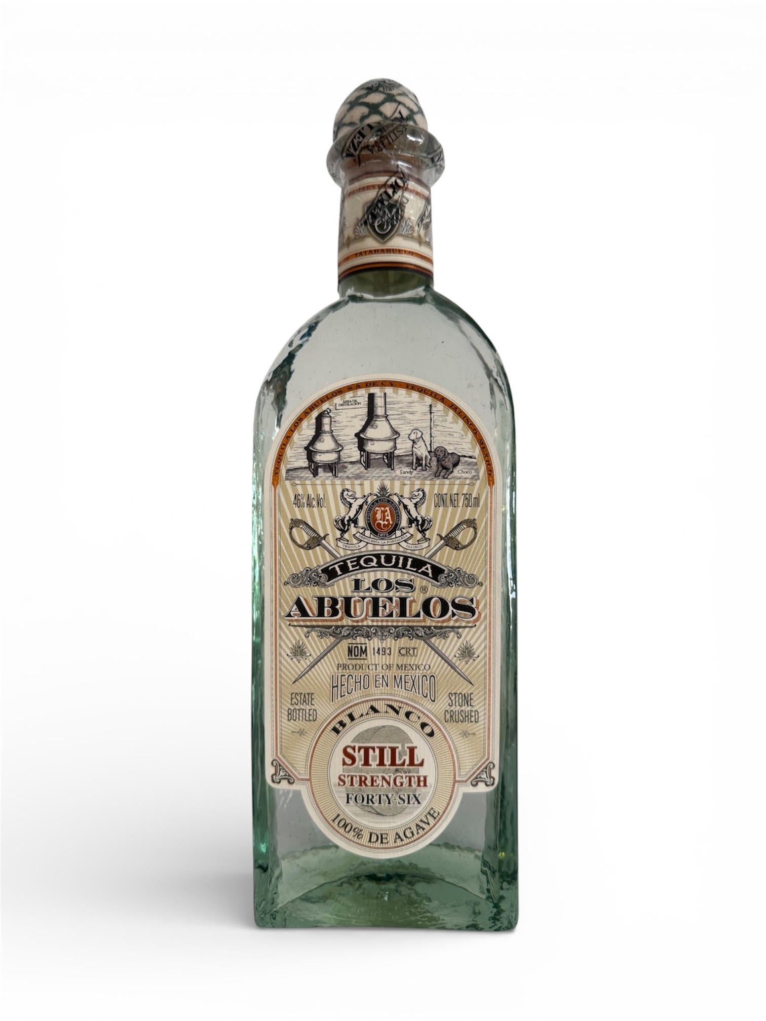 Tequila Fortaleza Los Abuelos Still Strength a 46% de 750ml