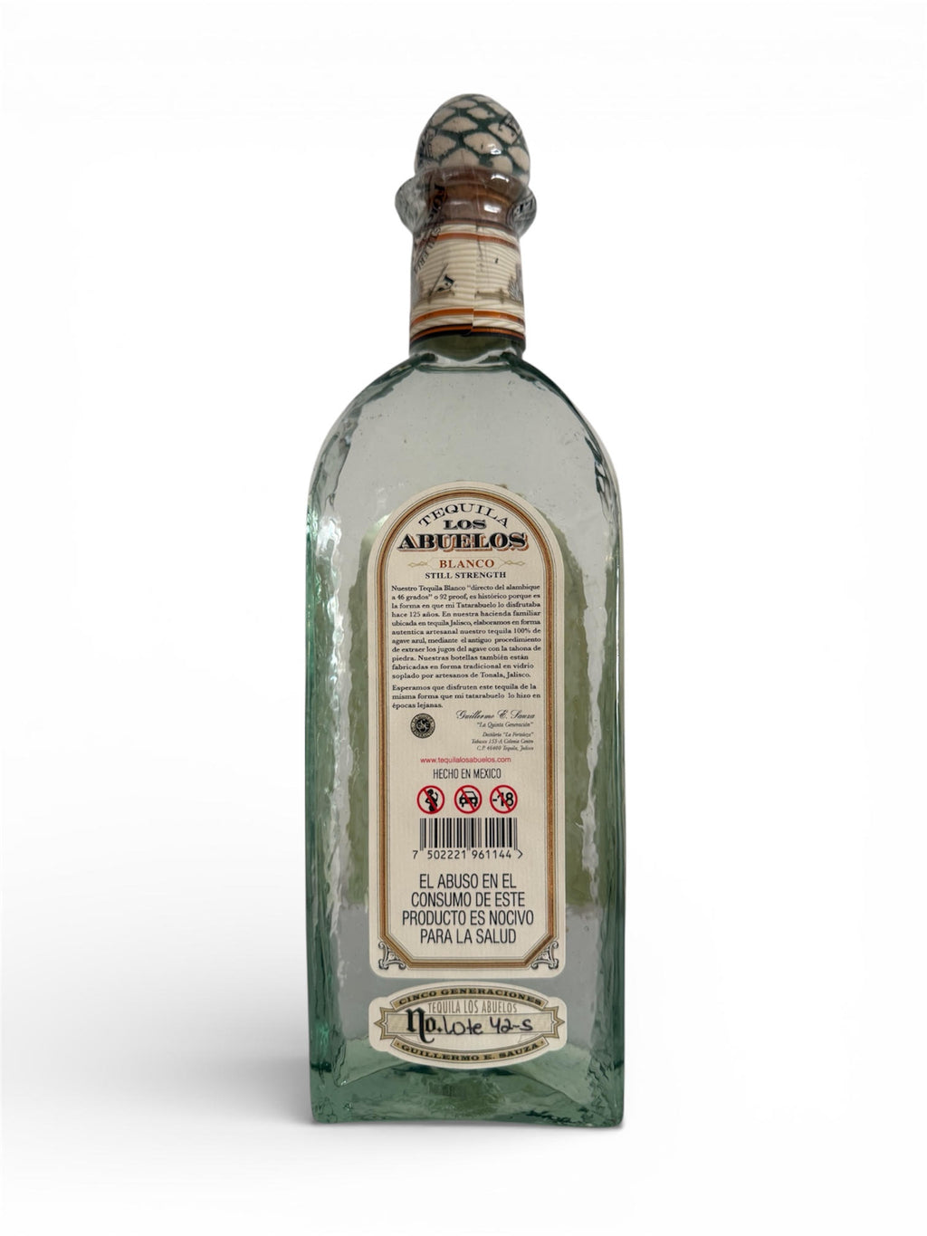 Tequila Fortaleza Los Abuelos Still Strength a 46% de 750ml